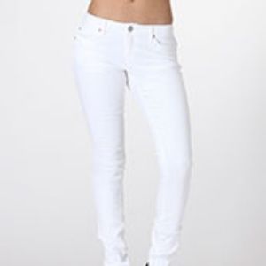 FRONT POCKET DETAIL SKINNY PANTS